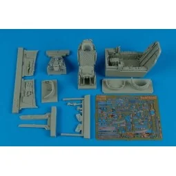 MiG-23MF Flogger B cockpit set (TRU) - Aires 2137