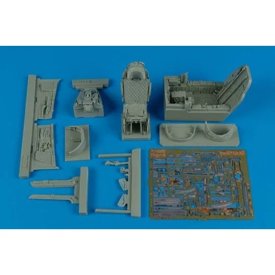 MiG-23MF Flogger B cockpit set (TRU) - Aires 2137