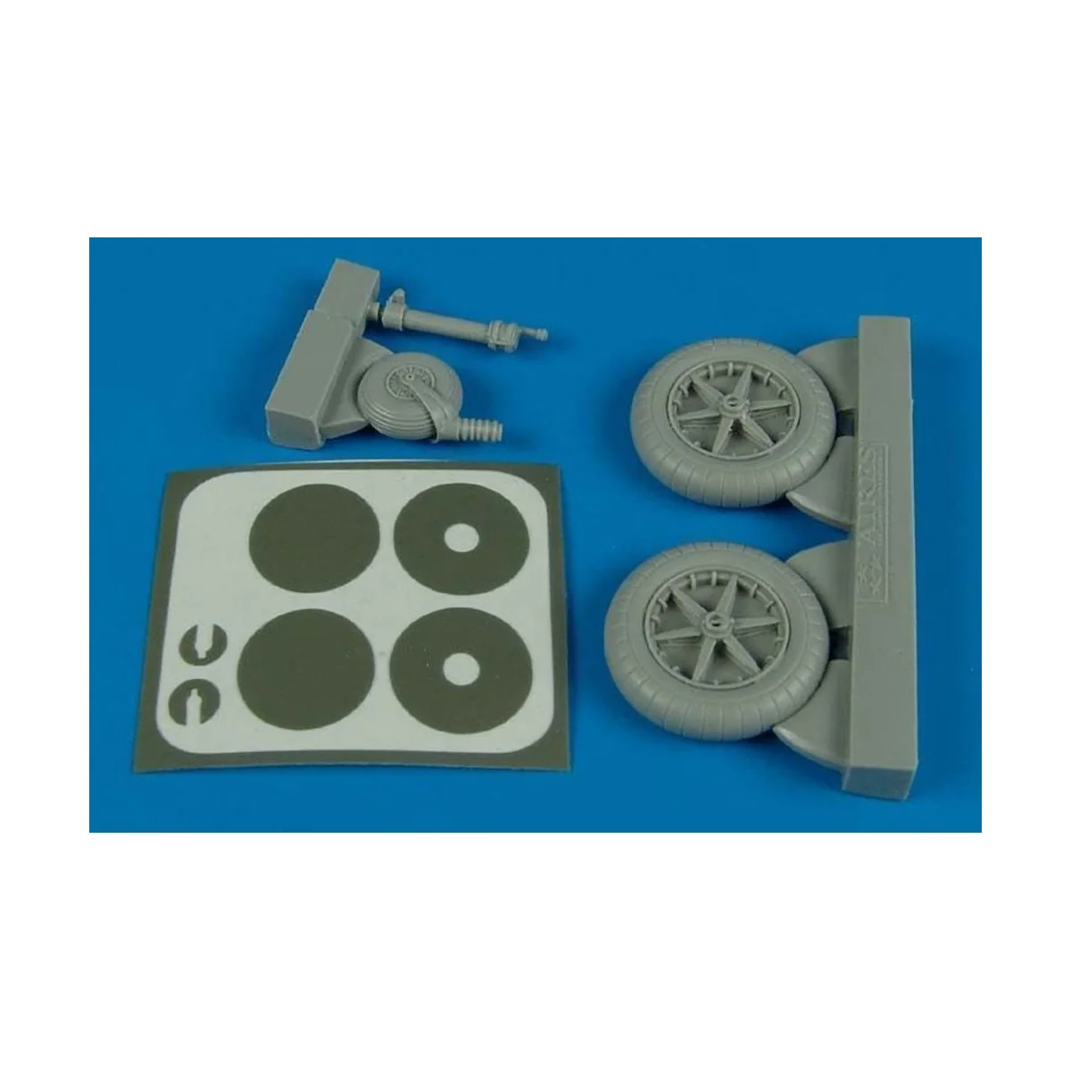 Bf 109F wheels & masks for Trumpeter - Aires 2138