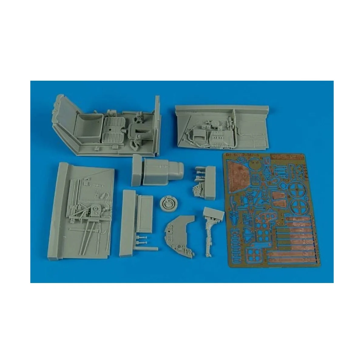 Bf 109F-2/F-4 cockpit set for Hasegawa - Aires 2141