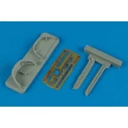 MiG-23 Flogger canopy frame (TRU), 1/32 - Aires 2143 MiG-23 Flogger canopy frame (TRU), 1/32 - Aires 2143