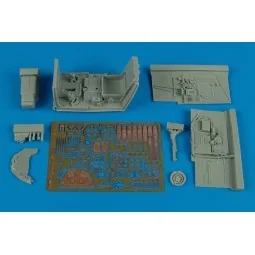 Bf 109GF-2/F-4 cockpit set for Trumpeter - Aires 2144