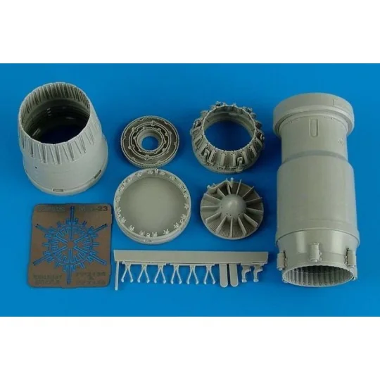 MiG-23 Flogger exh. nozz. - closed (TRU), 1/32 - Aires 2146 MiG-23 Flogger exh. nozz. - closed (TRU), 1/32 - Aires 2146