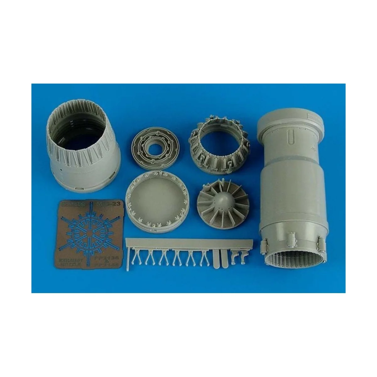 MiG-23 Flogger exh. nozz. - closed (TRU), 1/32 - Aires 2146 MiG-23 Flogger exh. nozz. - closed (TRU), 1/32 - Aires 2146