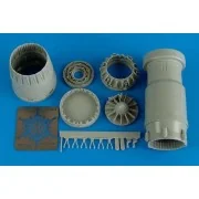 MiG-23 Flogger exh. nozz. - closed (TRU), 1/32 - Aires 2146 MiG-23 Flogger exh. nozz. - closed (TRU), 1/32 - Aires 2146