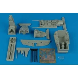 EF 2000A Typhoon cockpit set - Aires 2147