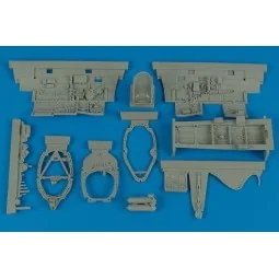 Spitfire Mk.IX cockpit set for Tamiya - Aires 2148