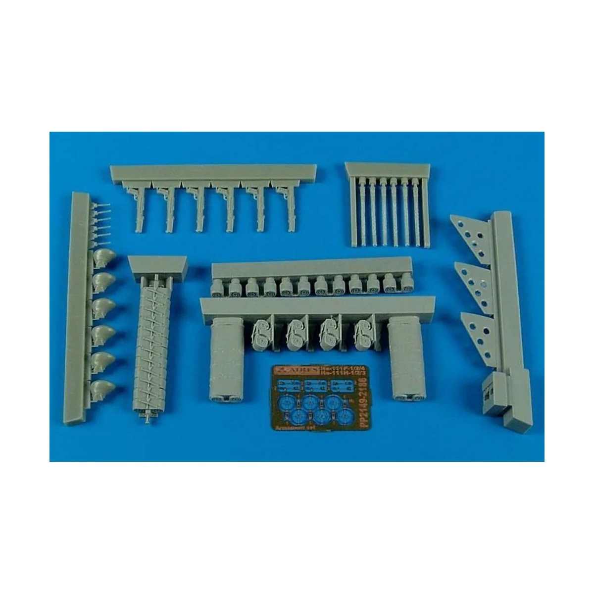 He 111P-4+He 111H-3 early armament set, 1/32 - Aires 2149