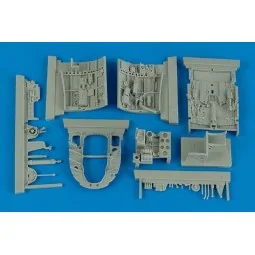 A6M5 Zero Fighter cockpit set for TAM - Aires 2150