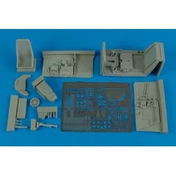 Bf 109F-2/F-4 early cockpit set (HAS) - Aires 2151