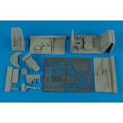 Bf 109F-2/F-4 early cockpit set (HAS) - Aires 2151