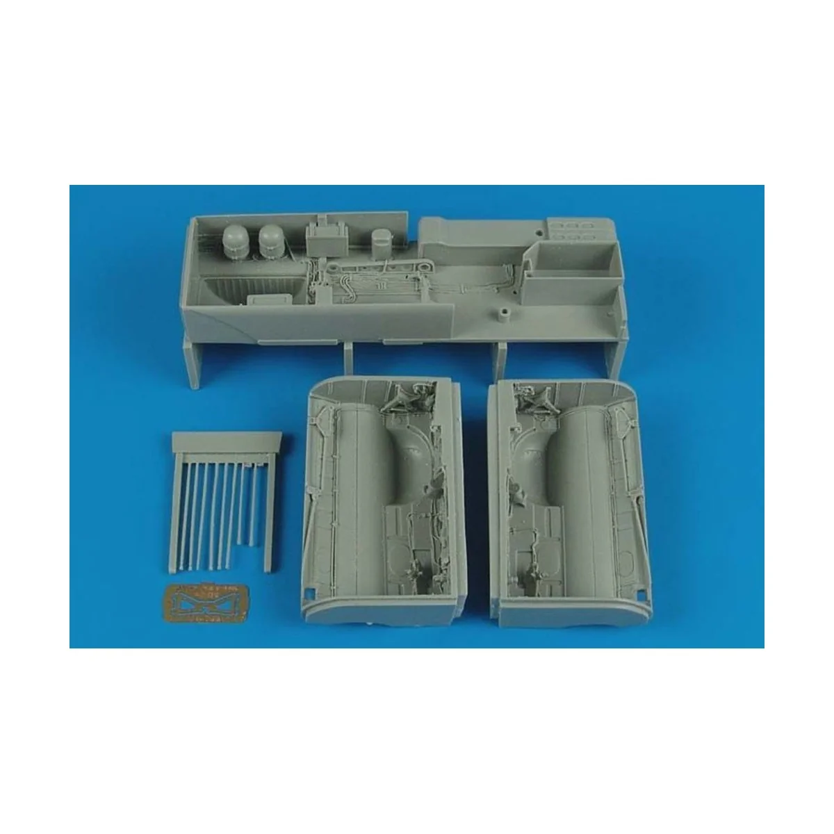 Su-25K Frogfoot A wheel bay (TRU), 1/32 - Aires 2153