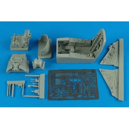 Su 25K Frogfoot A cockpit set (TRU), 1/32 - Aires 2154