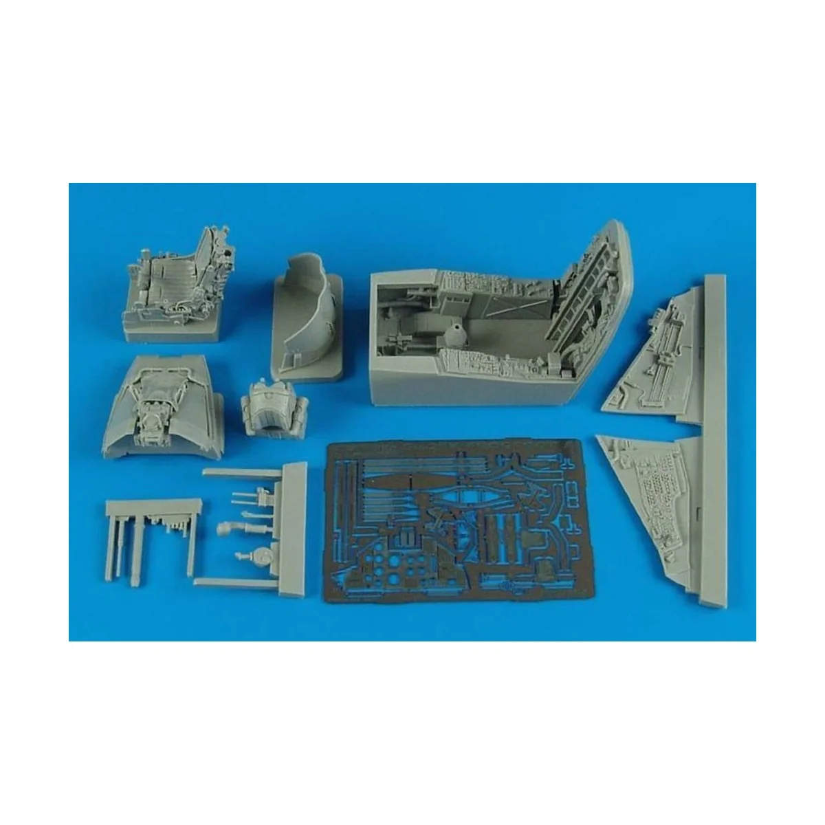Su 25K Frogfoot A cockpit set (TRU) - Aires 2154