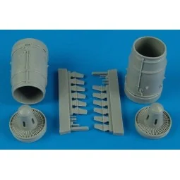 Su-25K Frogfoot A exhaust nozzle (Tru), 1/32 - Aires 2155