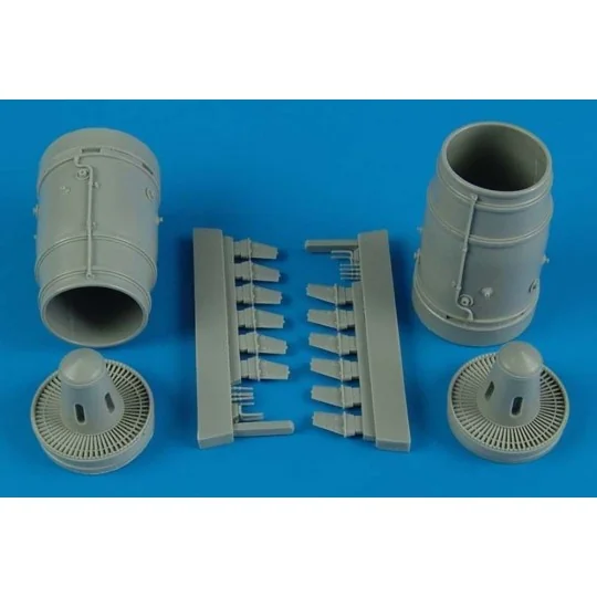 Su-25K Frogfoot A exhaust nozzle (Tru), 1/32 - Aires 2155 Su-25K Frogfoot A exhaust nozzle (Tru), 1/32 - Aires 2155