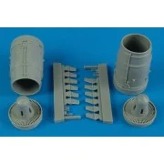 Su-25K Frogfoot A exhaust nozzle (Tru) - Aires 2155