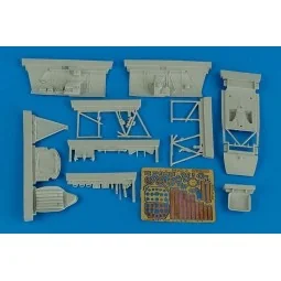 MiG-3 cockpit set for Trumpeter, 1/32 - Aires 2158