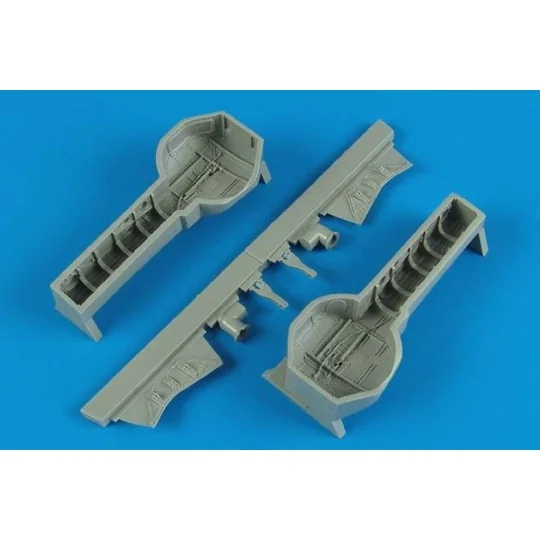 A6M5 Zero wheel bay for Tamiya, 1/32 - Aires 2160