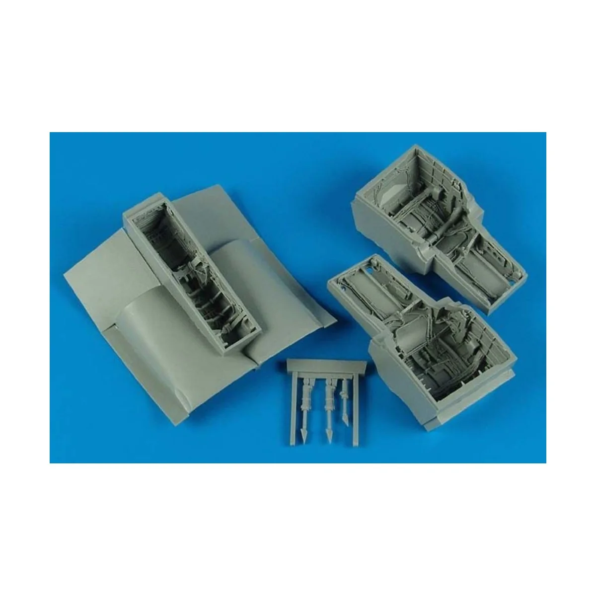 EF 2000A Typhoon wheel bay for Revell, 1/32 - Aires 2162 EF 2000A Typhoon wheel bay for Revell, 1/32 - Aires 2162