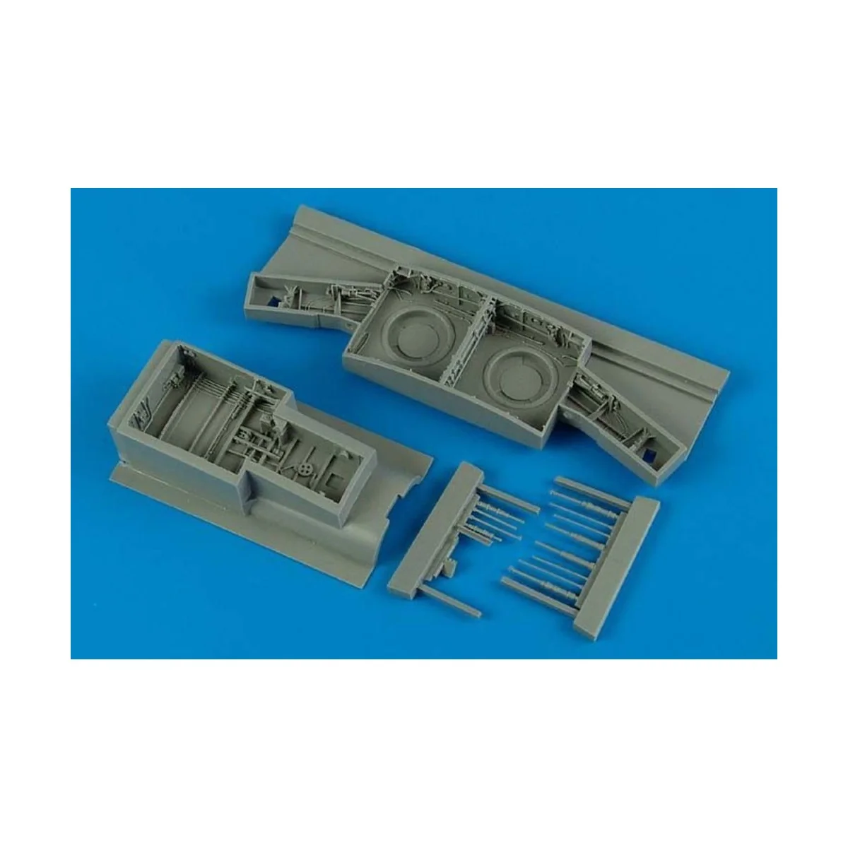 F-86F Sabre wheel bay for Kinetic/Ital., 1/32 - Aires 2165 F-86F Sabre wheel bay for Kinetic/Ital., 1/32 - Aires 2165