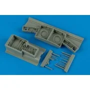 F-86F Sabre wheel bay for Kinetic/Ital. - Aires 2165