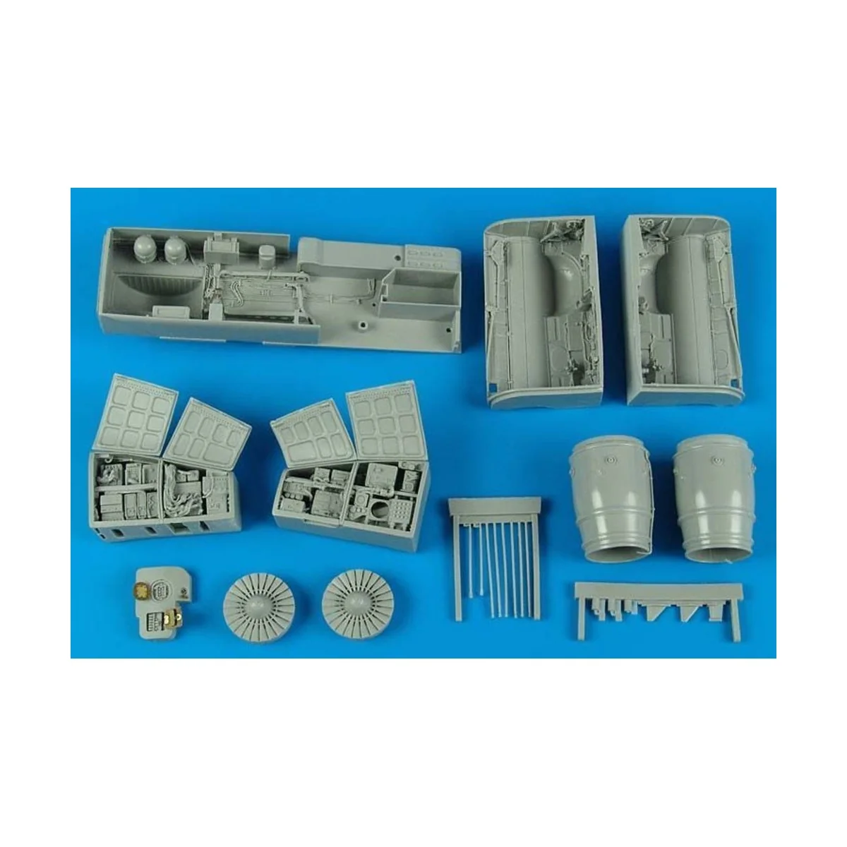 SU-25K Frogfoot A detail set for TRU, 1/32 - Aires 2170