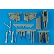 A-4E/F Skyhawk wheel bay & gun bay (TRU), 1/32 - Aires 2172