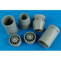 F/A-18E/F Super Hornet exh.nozzle f.TRU, 1/32 - Aires 2177