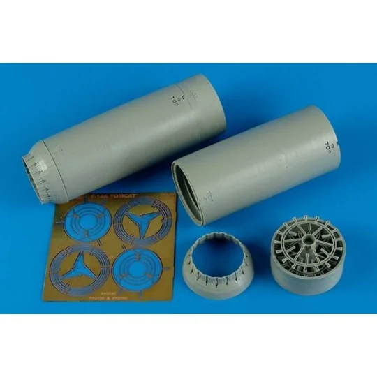 F-14A Tomcat exhaust nozzles f. Tamiya, 1/32 - Aires 2181 F-14A Tomcat exhaust nozzles f. Tamiya, 1/32 - Aires 2181