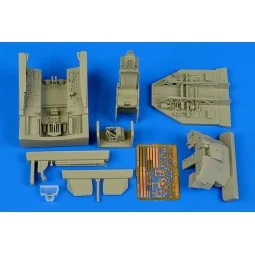 F-117A Nighthawk cockpit set f.Trumpeter, 1/32 - Aires 2187