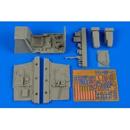 Bf 109G-6 cockpit set for Revell, 1/32 - Aires 2189