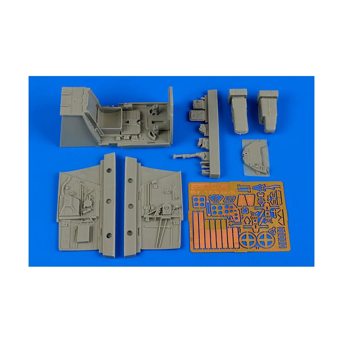 Bf 109G-6 cockpit set for Revell - Aires 2189