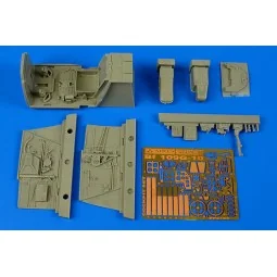 Bf 109G-10 cockpit set for Revell, 1/32 - Aires 2193