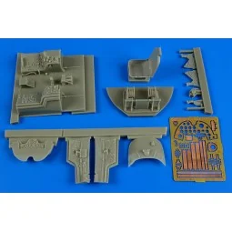 A-1D (AD-4) Skyraider cockpit set f.Trum - Aires 2194