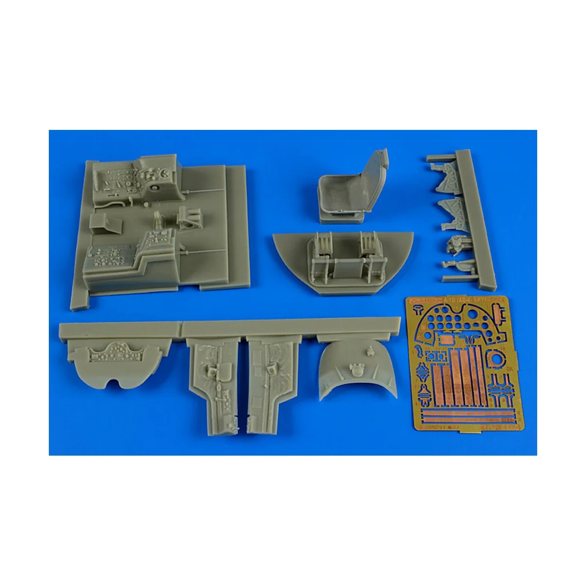 A-1D (AD-4) Skyraider cockpit set f.Trum, 1/32 - Aires 2194