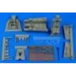 F-104G/S Starfighter cockpit set for Ita, 1/32 - Aires 2197