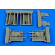 F-104G/S Starfighter airbrakes for Itale, 1/32 - Aires 2204 F-104G/S Starfighter airbrakes for Itale, 1/32 - Aires 2204