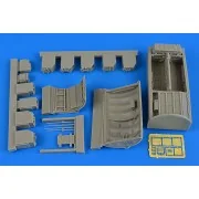 F-104G/S Starfighter electronics &ammuni -tion bay for Italeri, 1/3... F-104G/S Starfighter electronics &ammuni -tion bay for Italeri, 1/3...
