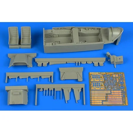 T-28B Trojan cockpit set-trainer version for Kity Hawk, 1/32 - Aire...