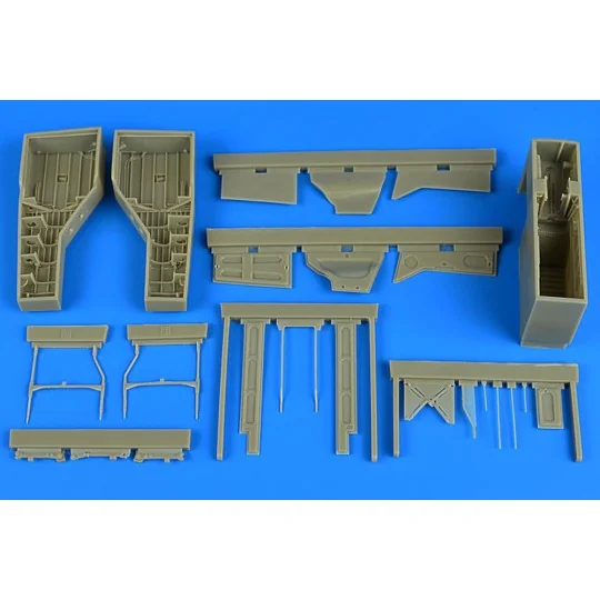 T-28 Trojan wheel bay for Kitty Hawk, 1/32 - Aires 2215 T-28 Trojan wheel bay for Kitty Hawk, 1/32 - Aires 2215