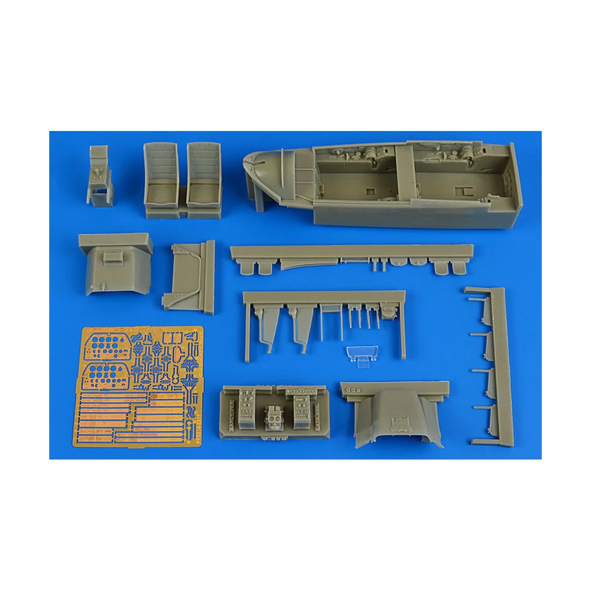 T-28B Trojan cockpit set for Kitty Hawk, 1/32 - Aires 2217