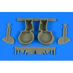 Spitfire Mk.IXc wheel bay for Revell, 1/32 - Aires 2220