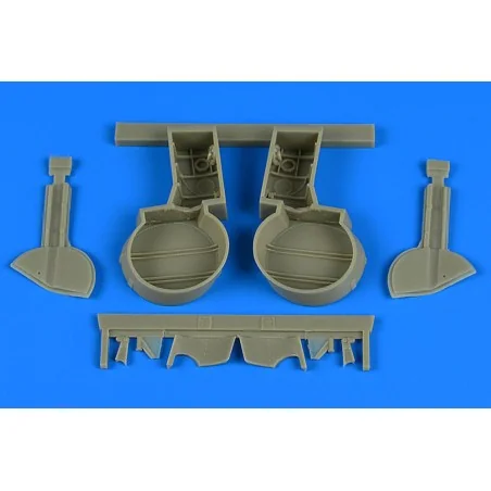 Spitfire Mk.IXc wheel bay for Revell, 1/32 - Aires 2220