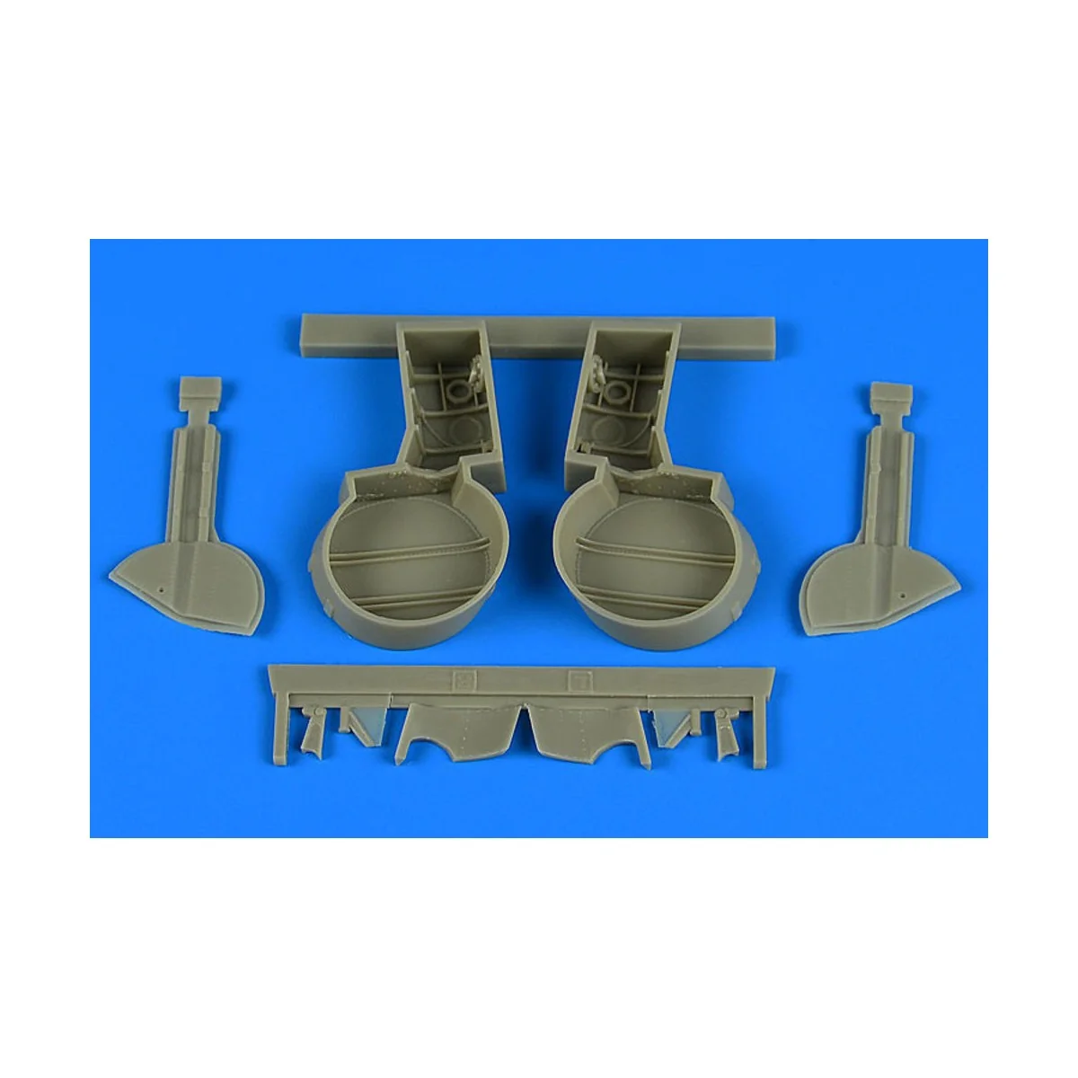 Spitfire Mk.IXc wheel bay for Revell - Aires 2220