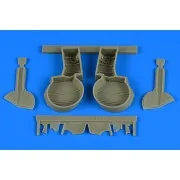 Spitfire Mk.IXc wheel bay for Revell - Aires 2220