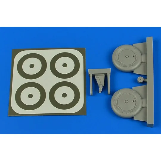 I-153 Wheels & paint masks for ICM, 1/32 - Aires 2225 I-153 Wheels & paint masks for ICM, 1/32 - Aires 2225