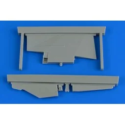 MiG-23MF/MLD correct tail fin for trumpeter - Aires 2235