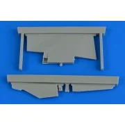 MiG-23MF/MLD correct tail fin for trumpeter - Aires 2235