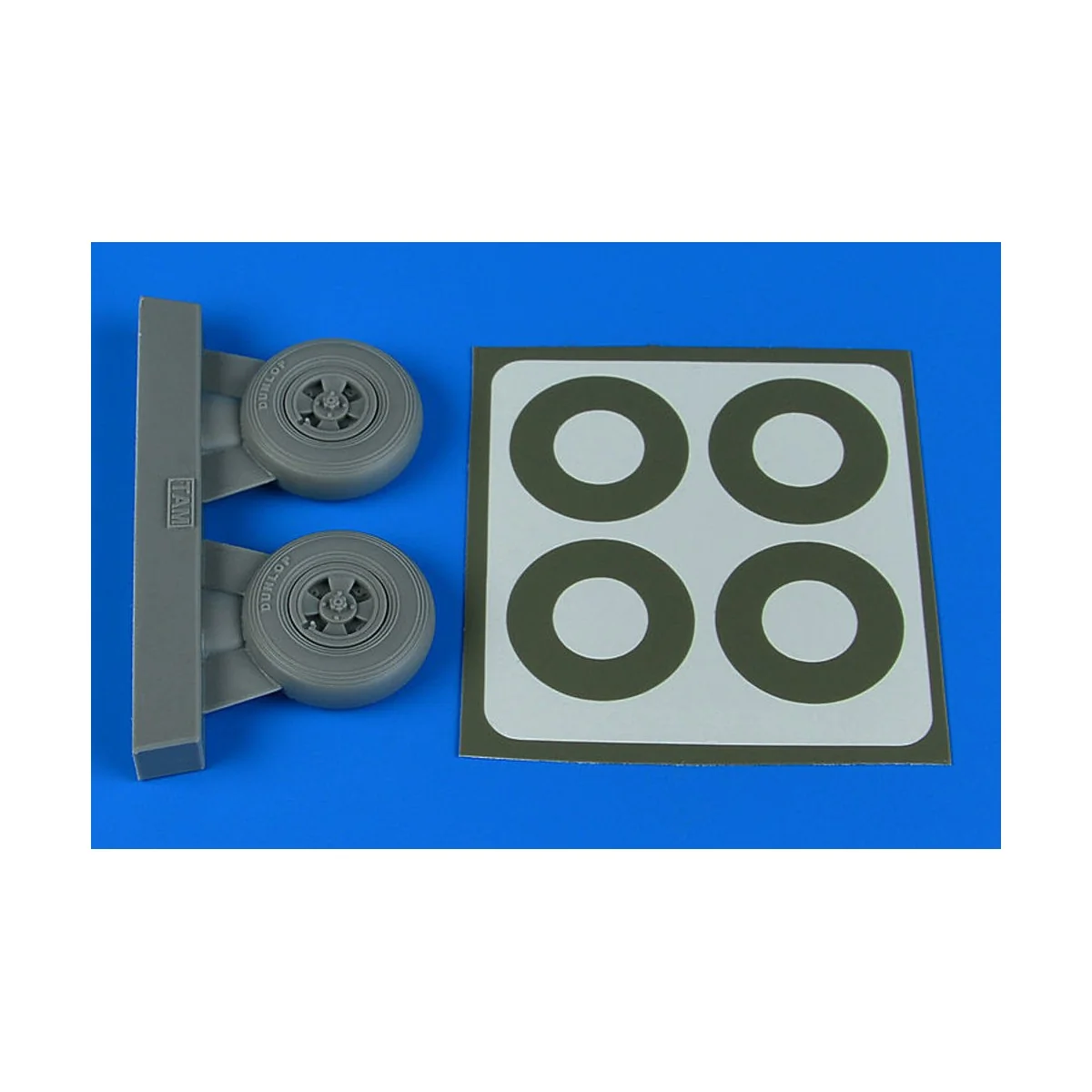 Spitfire Mk.IX wheels (4-spoke) & paint masks for Tamiya, 1/32 - Ai... Spitfire Mk.IX wheels (4-spoke) & paint masks for Tamiya, 1/32 - Ai...